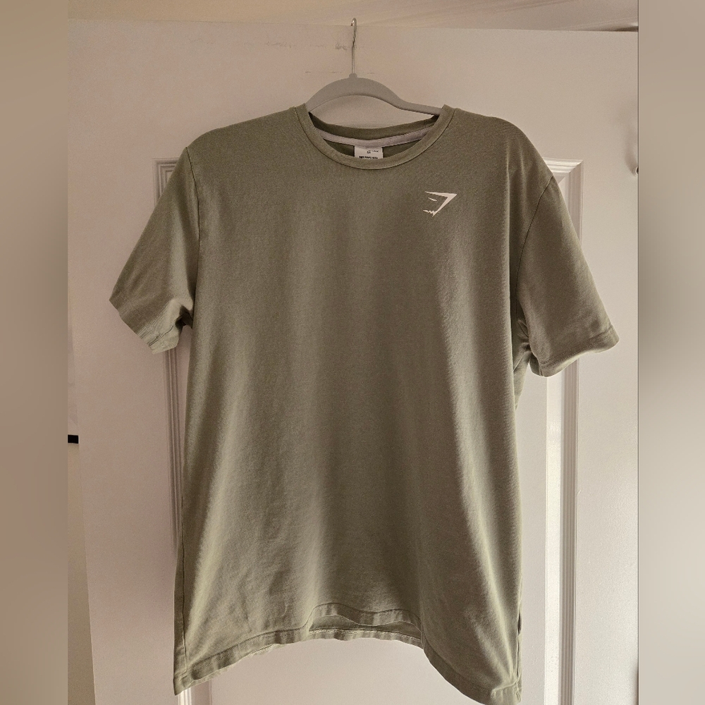 Gymshark Olive Green Performance Tee